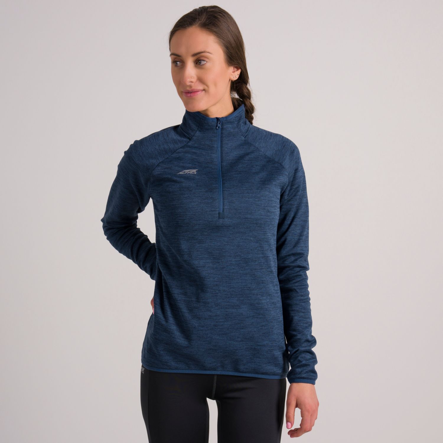 Pullover Altra Core 1/2 Zip Mujer Azules | Costa Rica-67139529